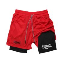 Shorts Esportivos Masculinos De Secagem Rápida Com Dupla Camada E Estampa 2026 Para Basquete,