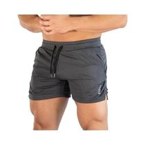 Shorts Esportivos Masculinos De Verão Em Malha Fina Respirável, Tendência Para Treino De Musculação