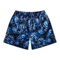 Shorts esportivos masculinos DIOTSR com estampa gráfica de basquete e cordão ajustável Shorts esportivos masculinos DIOTSR com estampa gráfica de basquete e cordão ajustável
