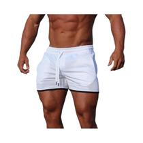 Shorts Esportivos Masculinos Em Malha Respirável Para Verão, Fitness, Basquete, Praia E Treino