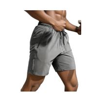 Shorts Esportivos Masculinos - Secagem Rápida, Respirável, com Cordão