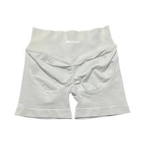 Shorts Esportivos Sem Costura De Cintura Baixa Para Mulheres, Respirável E Elástico Para Fitness,