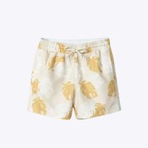 Shorts Estampado Bege Infantil Menino Kvj34zsi