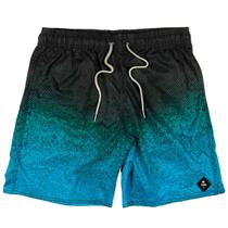 Shorts Estampado Elastano Praia Masculino WSS Diamond Green