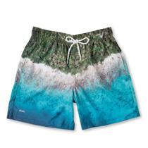 Shorts Estampado Praia Mash