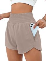 Shorts Feminino BMJL Cintura Alta para Corrida com Bolso 6,5 cm Shorts Feminino BMJL Cintura Alta para Corrida com Bolso 6,5 cm