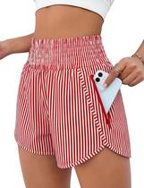 Shorts Feminino BMJL Cintura Alta para Corrida com Bolso de 6,35 cm Shorts Feminino BMJL Cintura Alta para Corrida com Bolso de 6,35 cm