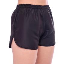 Shorts feminino confortável tactel adulto