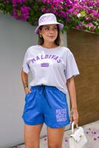 Shorts Feminino de Moletinho Never Lose