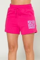 Shorts Feminino de Moletinho Never Lose Shorts Feminino de Moletinho Never Lose