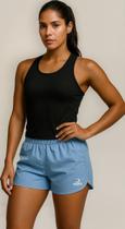 Shorts Feminino de Treino Tactel Pink Fucsia - SUMMER PRO com Bolsos Academia Shorts Feminino de Treino Tactel Pink Fucsia - SUMMER PRO com Bolsos Academia