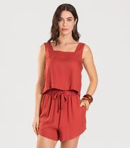 Shorts Feminino Dianna Vermelho