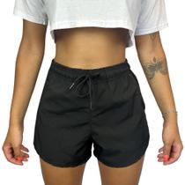 Shorts Feminino Elastano Premium Preto WSS Classic Shorts Feminino Elastano Premium Preto WSS Classic