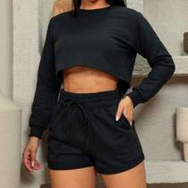 Shorts Feminino em Moletinho Premium Shorts Feminino em Moletinho Premium