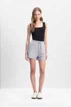 Shorts feminino em moletom Essendi - P Shorts feminino em moletom Essendi - P