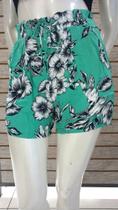 Shorts Feminino Estampas Coloridas