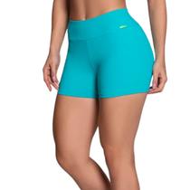 Shorts Feminino Fitness Com Bolso Na Lateral Selene