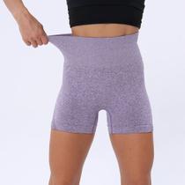 Shorts Feminino Fitness sem Costura Levanta Bumbum - GLOBAL