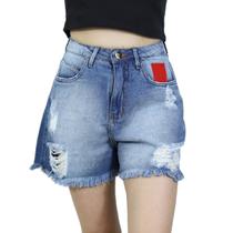 Shorts Feminino Hot Pants Teezz Jeans 010TE21155