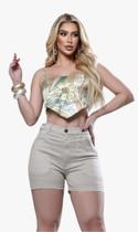 Shorts Feminino Justo ao Corpo Ri19 Jeans Lançamento! Shorts Feminino Justo ao Corpo Ri19 Jeans Lançamento!