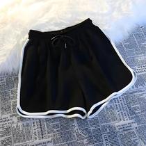 Shorts Feminino Listrado Coreano - Moda Casual de Verão