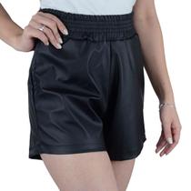 Shorts Feminino LZT Curto Preto - 24144 Shorts Feminino LZT Curto Preto - 24144