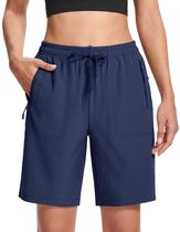 Shorts Feminino MAGCOMSEN para Caminhada Leve e Secagem Rápida XL Shorts Feminino MAGCOMSEN para Caminhada Leve e Secagem Rápida XL