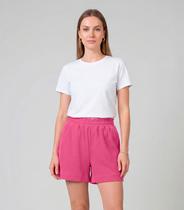 Shorts Feminino Moletinho Gorgurinho Infinita Cor Rosa Shorts Feminino Moletinho Gorgurinho Infinita Cor Rosa