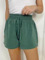 Shorts Feminino Moletinho Verde