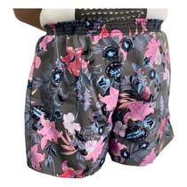 Shorts Feminino Plus Size Cinza Shorts Feminino Plus Size Cinza