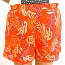 Shorts Feminino Plus Size Laranja
