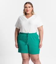 Shorts Feminino Plus Size Secret