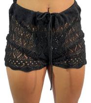 Shorts Feminino Rendado - R01
