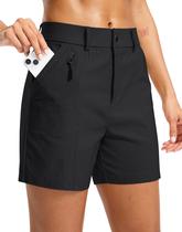 Shorts Feminino SANTINY 13 cm/18 cm Secagem Rápida com Bolsos e Tecido Stretch Shorts Feminino SANTINY 13 cm/18 cm Secagem Rápida com Bolsos e Tecido Stretch