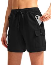 Shorts Feminino SANTINY para Trilha com Cós Elástico e Secagem Rápida 13 cm Shorts Feminino SANTINY para Trilha com Cós Elástico e Secagem Rápida 13 cm