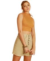 Shorts Feminino Sarja Boyfriend Razon Jeans