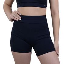 Shorts Feminino Selene Com Bolso Preto - 24807