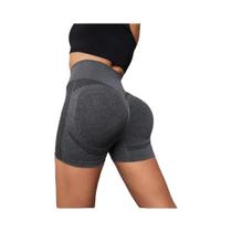 Shorts Feminino Sem Costura De Secagem Rápida Para Ioga, Controle De Barriga, Treinamento Fitness,