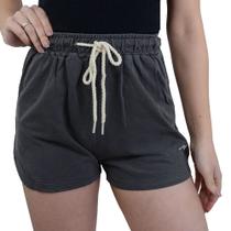 Shorts Feminino Stoff Stone Grif Cinza Onix - 04113