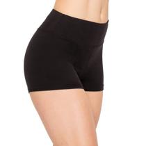 Shorts femininos ALWAYS Workout Yoga pretos Petite 3X Small Shorts femininos ALWAYS Workout Yoga pretos Petite 3X Small