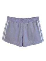 Shorts femininos BEAUDRM, listrados de verão, de basquete, lilás, XS-XL Shorts femininos BEAUDRM, listrados de verão, de basquete, lilás, XS-XL