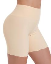 Shorts Femininos Blueinn de Cintura Alta com Efeito Refrescante e Antiatrito Shorts Femininos Blueinn de Cintura Alta com Efeito Refrescante e Antiatrito