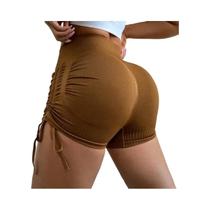 Shorts Femininos De Cintura Alta Com Efeito Levanta Bumbum, 3 Polegadas, Secagem Rápida, Para