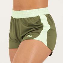 Shorts Fila Block Sports Feminino Verde