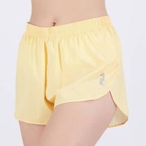 Shorts Fila Core Run Feminino Amarelo