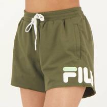 Shorts Fila Letter Feminino Verde