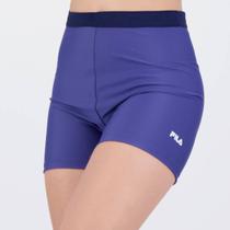 Shorts Fila Train Elastic IV Feminino Azul