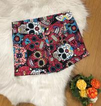 Shorts fitness estampado tamanho G