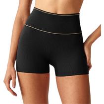 Shorts Fitness Treino Feminino Canelado Conforto Seamless Hope Resort Shorts Fitness Treino Feminino Canelado Conforto Seamless Hope Resort