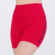 Shorts Flamengo Word Feminino - Vermelho